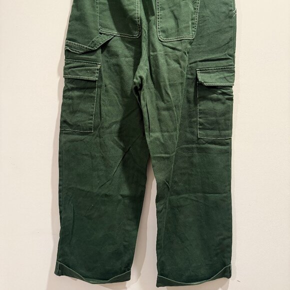 Sandy Liang x Target Mid-Rise Straight Leg Carpenter Pant in Green size 10 - Picture 5 of 6